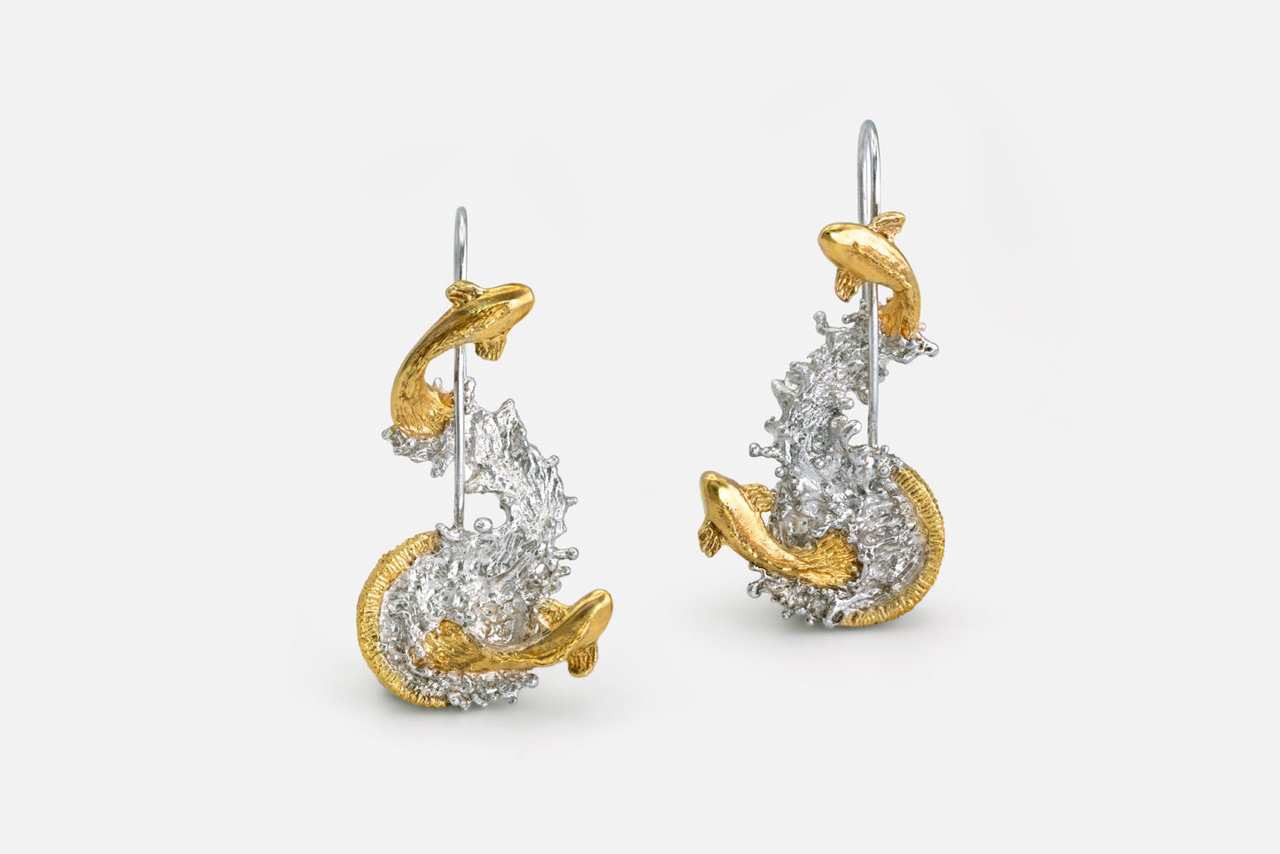 Leaping Fish earrings