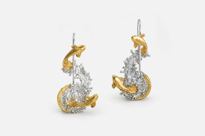 Leaping Fish earrings