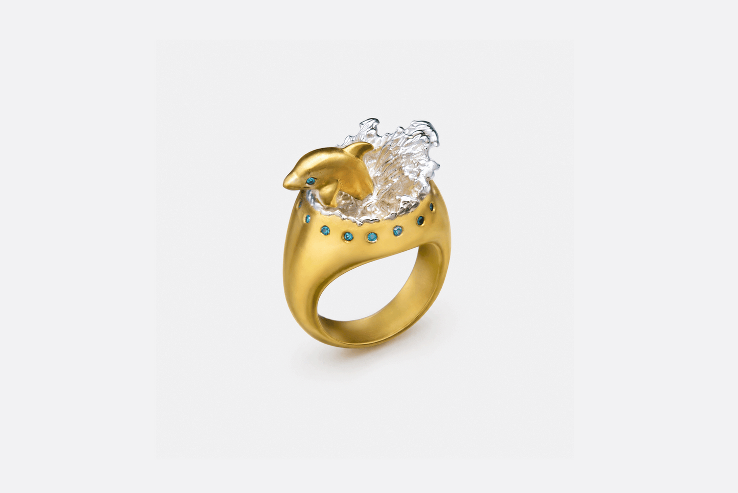 Dolphin and the Sea ring